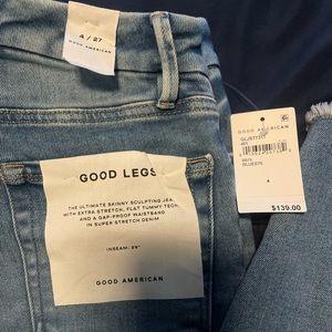 Good American Good Legs Jeans size 4/27 NWT